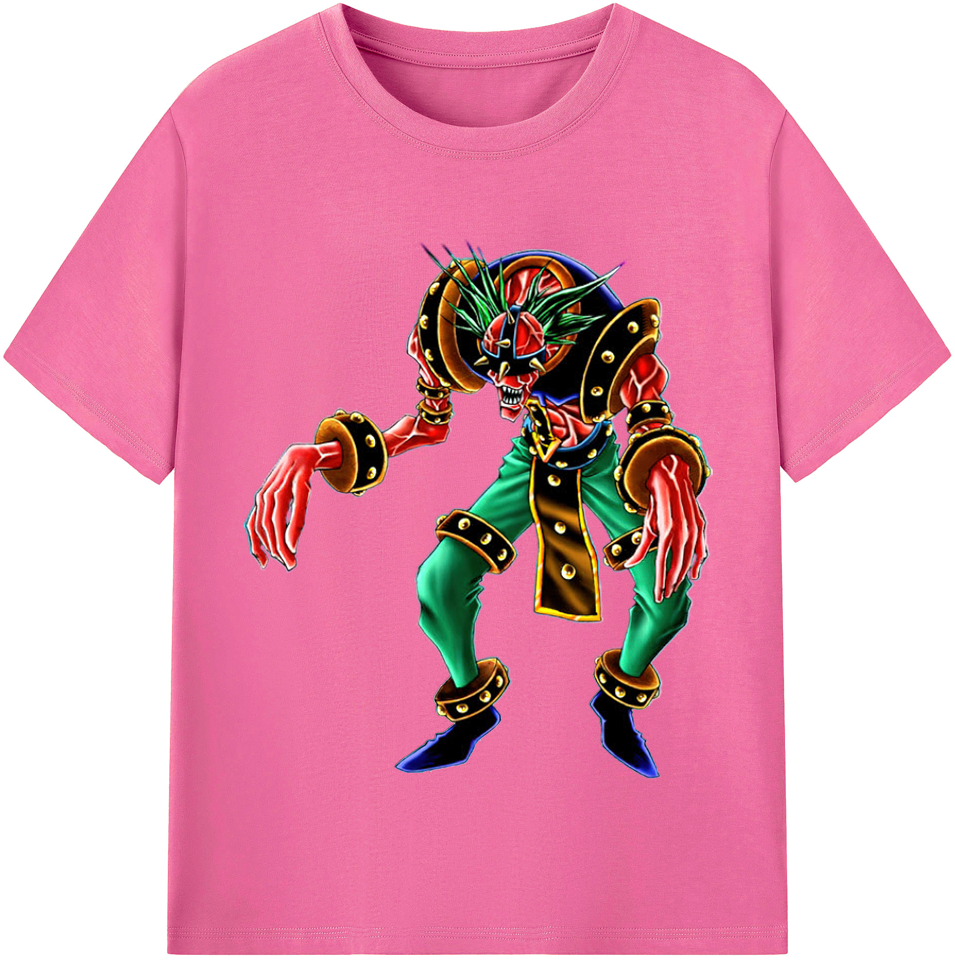 （画像用） 遊☆戯☆王 Yu-Gi-Oh! レディースカジュアルプリントTシャツ（綿100％）